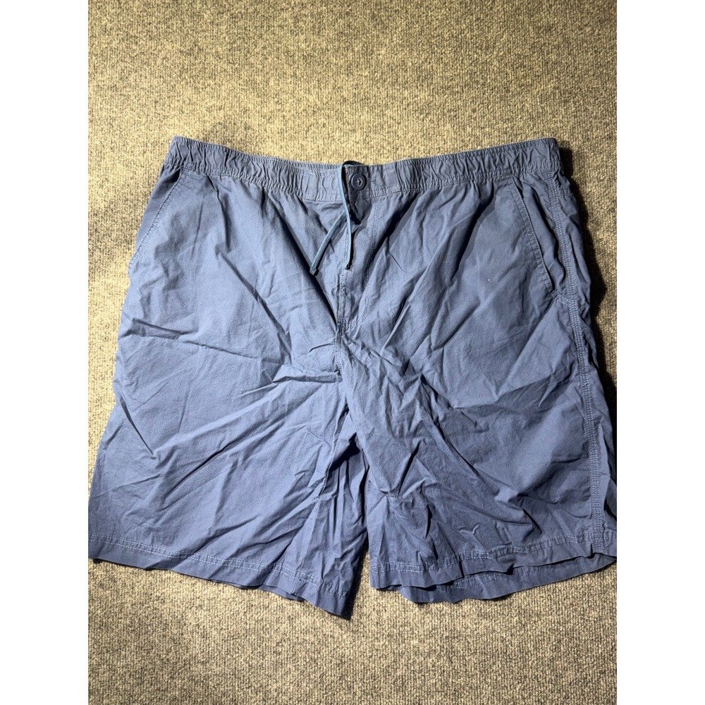 Columbia Shorts Mens 44W Blue Excellent Regular Fit Cotton Drawstring Outdoor - Picture 1 of 9